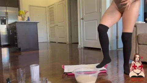 GingerCris Milk Challenge Training 1