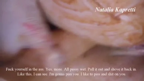 Mistress/Natalia Kapretti – My dirty games with my slave girls  ($19.99 Scatshop)